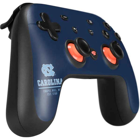 University of North Carolina Chapel Hill Google Stadia Controller Skin