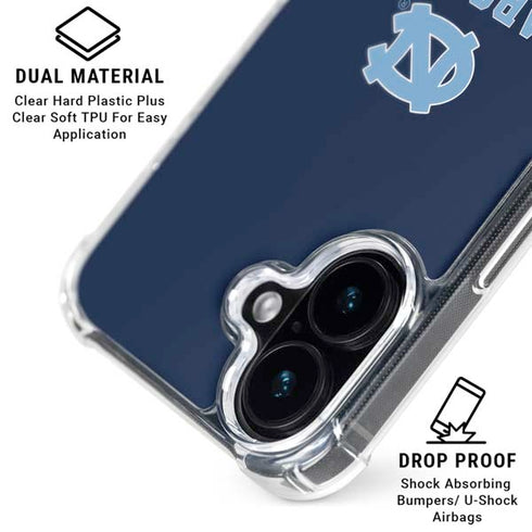 University of North Carolina Chapel Hill iPhone 17 Clear Case
