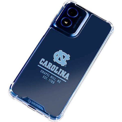 University of North Carolina Chapel Hill Moto G 5G (2024) Clear Case