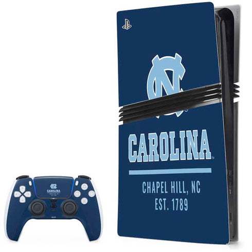 University of North Carolina Chapel Hill PS5 Pro Bundle Skin