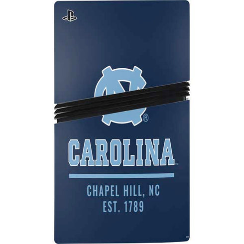 University of North Carolina Chapel Hill PS5 Pro Disk Bundle Skin