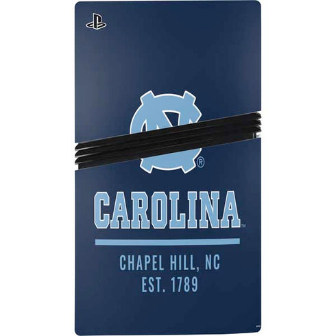 University of North Carolina Chapel Hill PS5 Pro Disk Console Skin