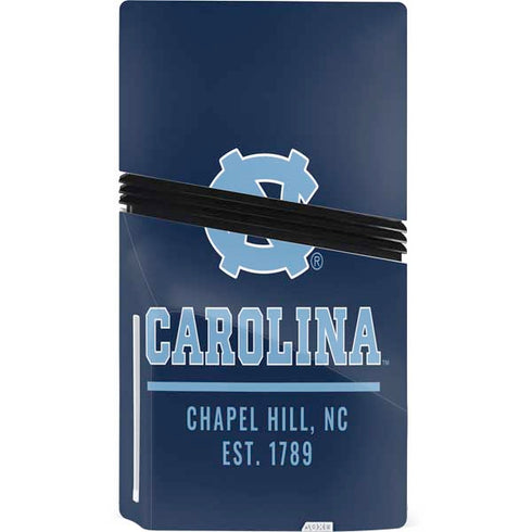 University of North Carolina Chapel Hill PS5 Pro Disk Console Skin