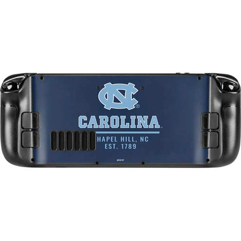 University of North Carolina Chapel Hill Steam Deck Handheld Gaming Computer Skin