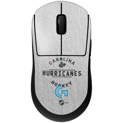 NHL Carolina Hurricanes Black Text G Pro Wireless Gaming Mouse Skin