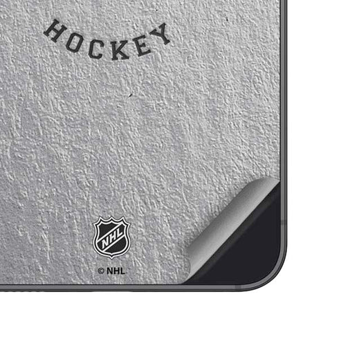 NHL Carolina Hurricanes Black Text Galaxy A16 5G Skin