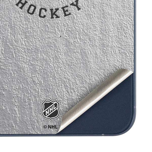 NHL Carolina Hurricanes Black Text Galaxy A35 5G Skin