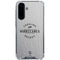 NHL Carolina Hurricanes Black Text Galaxy A36 5G Clear Case