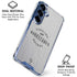 NHL Carolina Hurricanes Black Text Galaxy S25 Clear Case