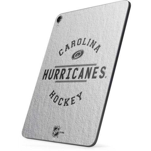 NHL Carolina Hurricanes Black Text Apple iPad Pro Skin
