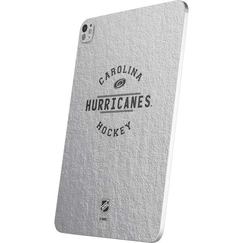 NHL Carolina Hurricanes Black Text iPad Pro 13in M4 (2024) Skin