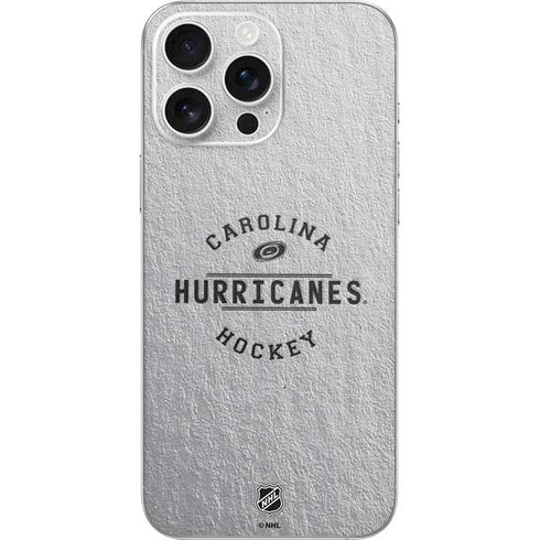 NHL Carolina Hurricanes Black Text iPhone 16 Pro Max Skin