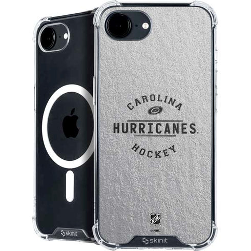 NHL Carolina Hurricanes Black Text iPhone 16e MagSafe Case