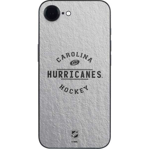 NHL Carolina Hurricanes Black Text iPhone 16e Skin
