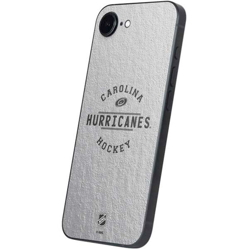 NHL Carolina Hurricanes Black Text iPhone 16e Skin