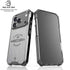 NHL Carolina Hurricanes Black Text iPhone 18 Pro Clear Case