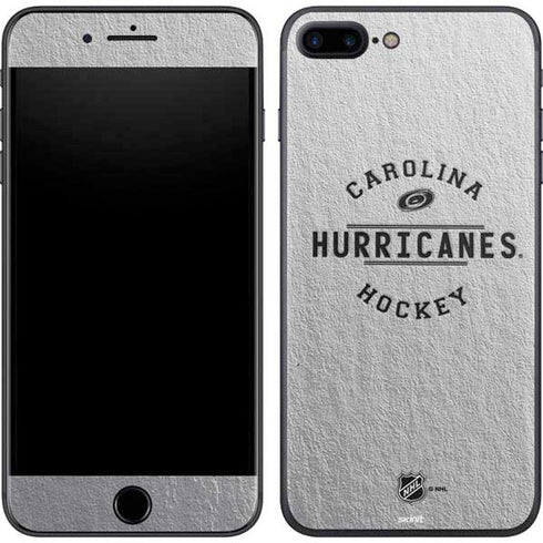 NHL Carolina Hurricanes Black Text iPhone 8 Plus Skin