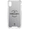 NHL Carolina Hurricanes Black Text iPhone XS Clear Case