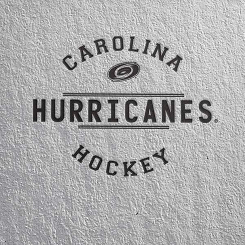 NHL Carolina Hurricanes Black Text iPhone XS Skin