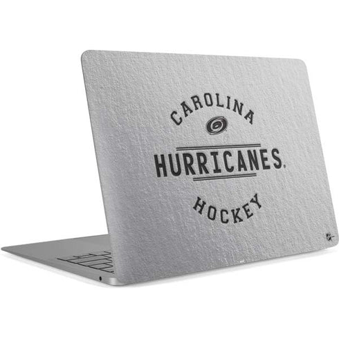 NHL Carolina Hurricanes Black Text Apple MacBook Air Skin