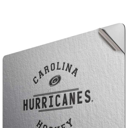 NHL Carolina Hurricanes Black Text Apple MacBook Pro 16-inch Skin