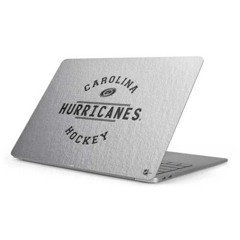 NHL Carolina Hurricanes Black Text Apple MacBook Pro 16-inch Skin