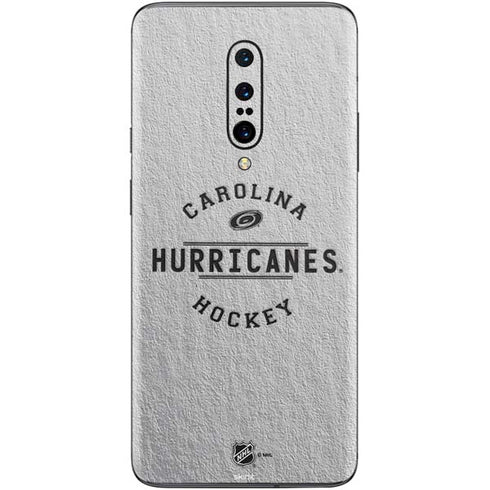 NHL Carolina Hurricanes Black Text OnePlus 7 Pro Skin