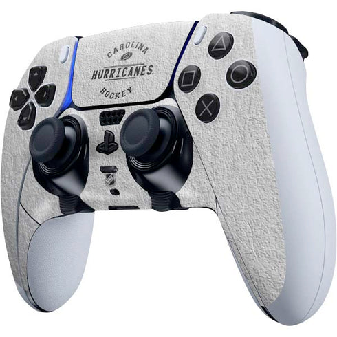 NHL Carolina Hurricanes Black Text PS5 DualSense Edge Pro Controller Skin