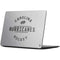 NHL Carolina Hurricanes Black Text Surface Laptop 7 13.8in Skin