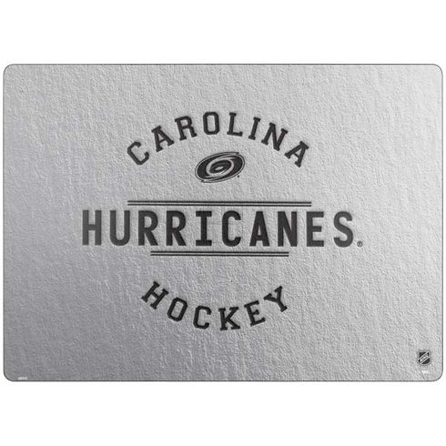 NHL Carolina Hurricanes Black Text Surface Laptop 7 13.8in Skin