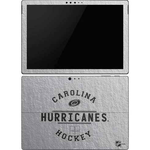 NHL Carolina Hurricanes Black Text Surface Pro 6 Skin