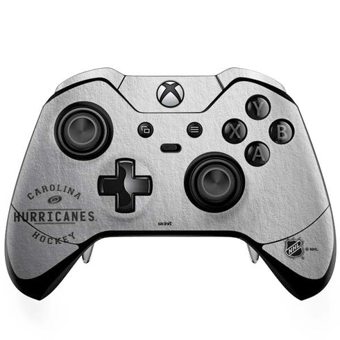 NHL Carolina Hurricanes Black Text Xbox One Elite Controller Skin