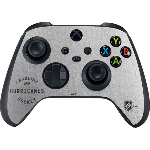 NHL Carolina Hurricanes Black Text Xbox Series X Skins