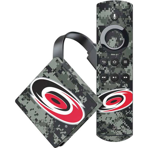 NHL Carolina Hurricanes Camo Amazon Fire TV Skin