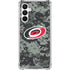NHL Carolina Hurricanes Camo Galaxy A16 5G Clear Case