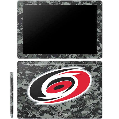 NHL Carolina Hurricanes Camo Galaxy Book 12in Skin
