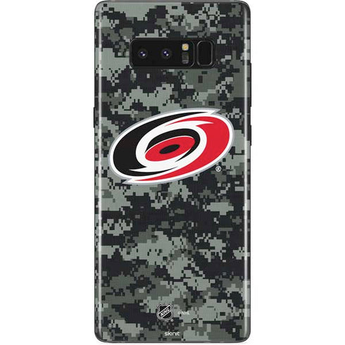NHL Carolina Hurricanes Camo Galaxy Note 8 Skin
