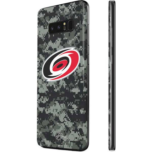 NHL Carolina Hurricanes Camo Galaxy Note 8 Skin