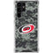 NHL Carolina Hurricanes Camo Galaxy S23 Ultra Clear Case