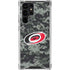 NHL Carolina Hurricanes Camo Galaxy S23 Ultra Clear Case
