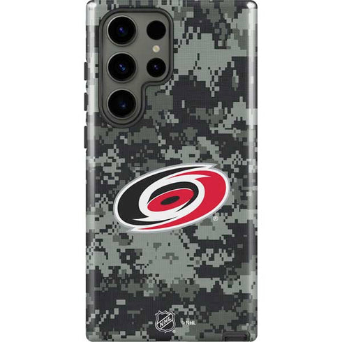 NHL Carolina Hurricanes Camo Galaxy S23 Ultra Pro Case
