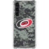 NHL Carolina Hurricanes Camo Galaxy S24 FE Clear Case