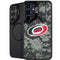 NHL Carolina Hurricanes Camo Galaxy S24 FE Kickstand Case