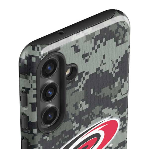 NHL Carolina Hurricanes Camo Galaxy S25 Impact Case