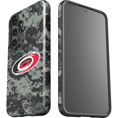 NHL Carolina Hurricanes Camo Galaxy S25 Impact Case