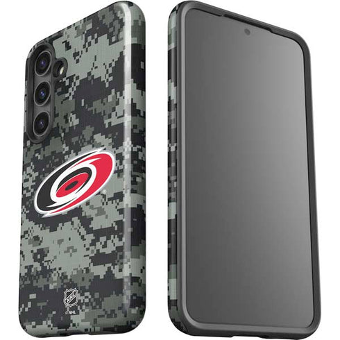 NHL Carolina Hurricanes Camo Galaxy S25 Plus Impact Case