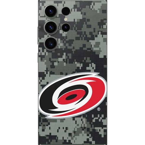 NHL Carolina Hurricanes Camo Galaxy S25 Ultra Skin