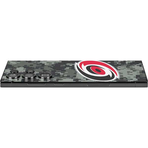 NHL Carolina Hurricanes Camo Galaxy S25 Ultra Skin