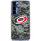 NHL Carolina Hurricanes Camo Galaxy S25 FE Clear Case