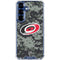 NHL Carolina Hurricanes Camo Galaxy S25 Plus Clear Case